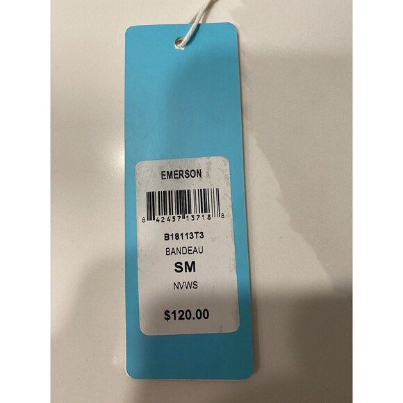 Beach Bunny Stephanie Reversible Full Bikini Striped Size SM *flaws* NWT - Picture 10 of 11